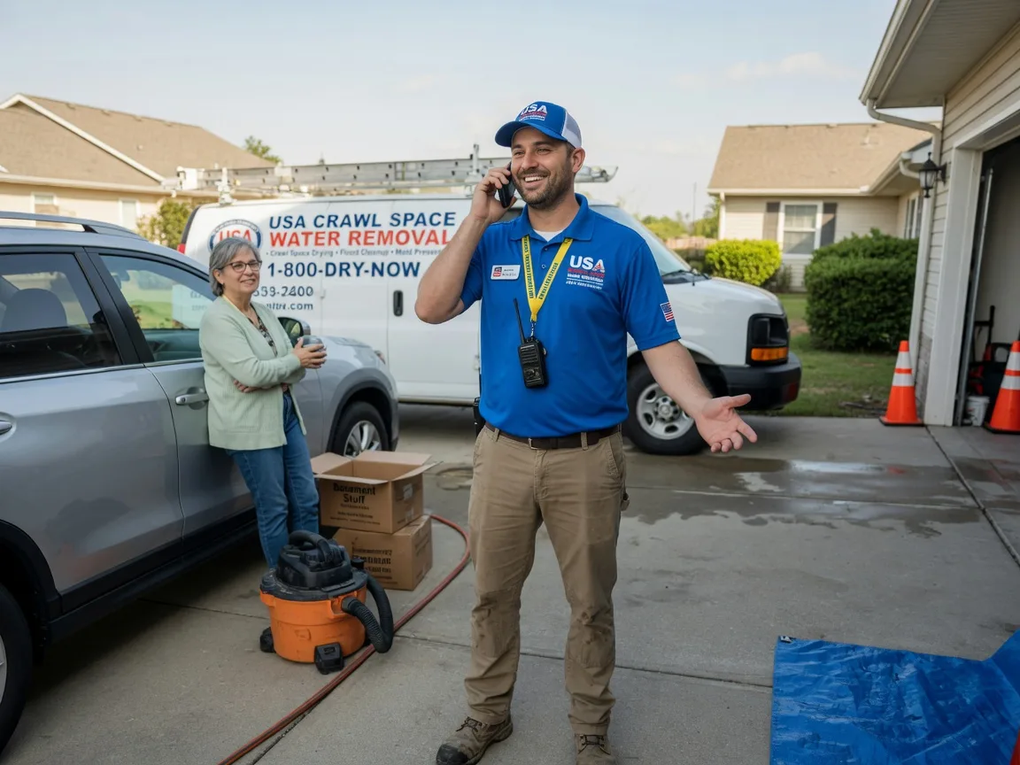Crawl Space Water Removal Bude, MS FAQs